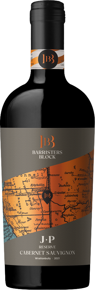 Barristers Block Wines JP Cabernet Sauvignon 2021 Wrattonbully